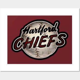 Hartford Chiefs Baseball Posters and Art